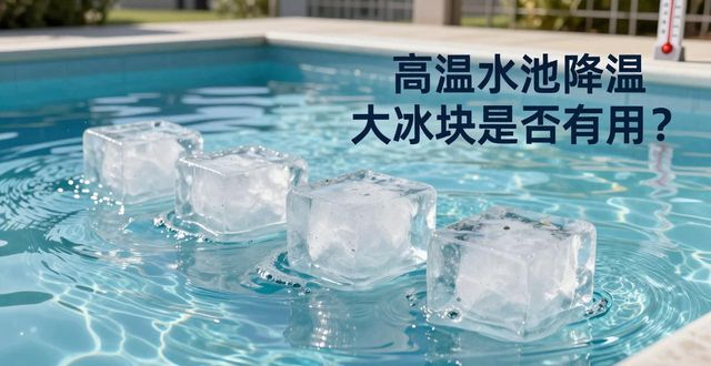 大冰块游泳池降温效果_衡水高温水池降温大冰块_冰块降温实际应用分析